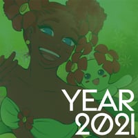 Image 1 of Blacktober Pokemon Gijinka Prints 2021 [PRE-ORDER]