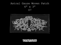 Image 1 of Astral Gauze Woven Logo Patch