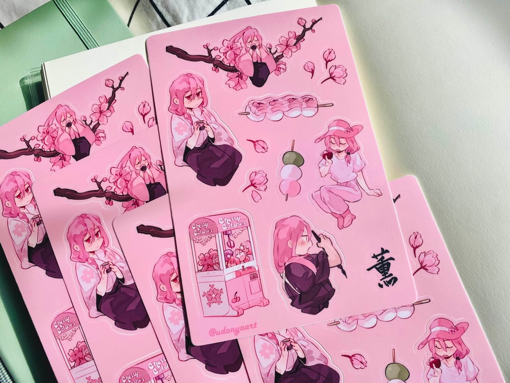 Image of Opaque Sticker Sheets (KLK, SK8)
