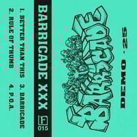 Barricade Demo '25 Cassette