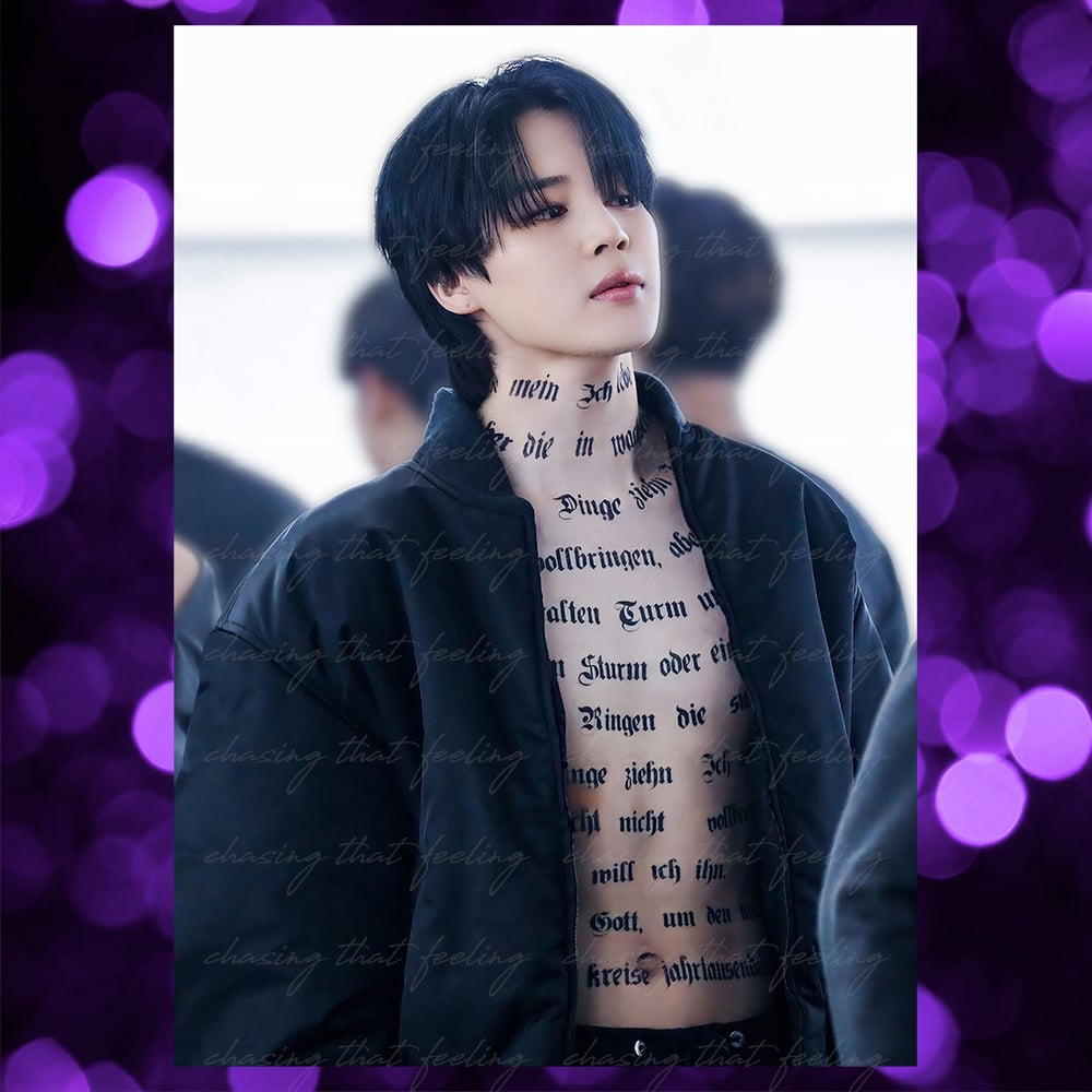 Image of Jimin 'Set Me Free, Pt. 2' Photo Sketch (230321)