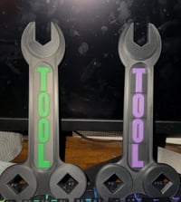8-Inch TOOL Wrench Logo 3D Print