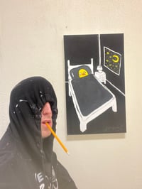 Image 3 of «Falling Away From Me» (2025) Original Painting by Martin Mentzoni