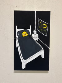 Image 1 of «Falling Away From Me» (2025) Original Painting by Martin Mentzoni