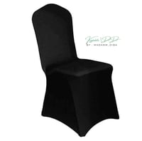 Image 4 of  Kaylabelledidi White Chair Covers Polyester Spandex Chair Cover Stretch Slipcovers