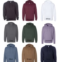 Image 2 of Embroidered Zodiacs Hoodie