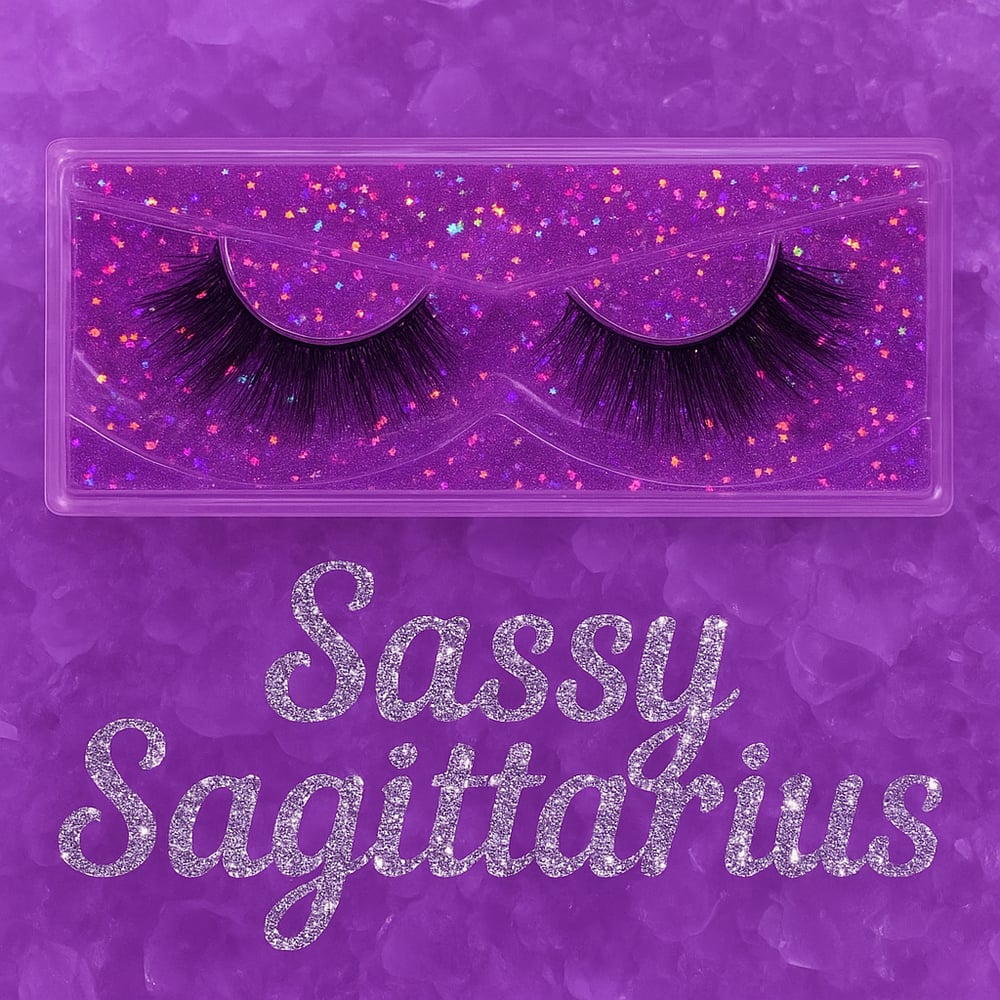 Image of Sassy Sagittarius Faux Mink Lash♐️💋♥️✨