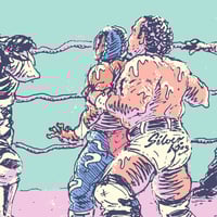 Image 4 of MOTW 110: La Parka, Silver King & Psychosis vs. Rey Mysterio Jr, Juventud & Garza