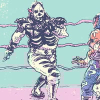 Image 3 of MOTW 110: La Parka, Silver King & Psychosis vs. Rey Mysterio Jr, Juventud & Garza