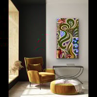 Image 2 of Swirls - oil on canvas