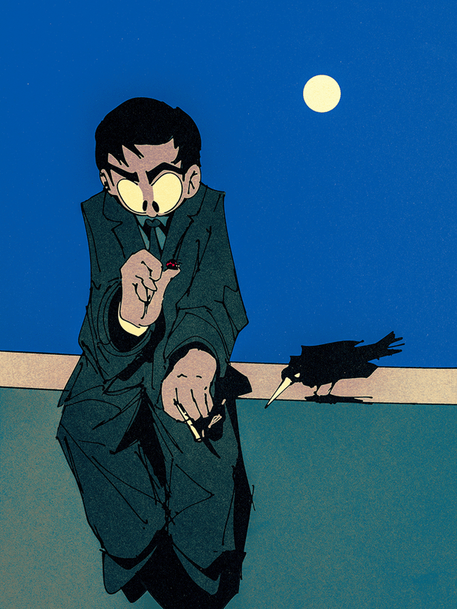 "Bug & Bird" 11" x 14" Art Poster