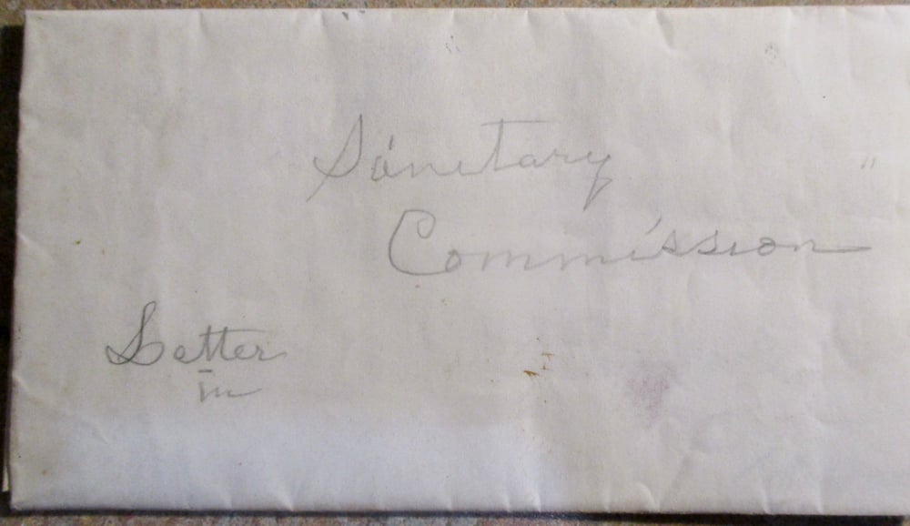 #129-CIVIL WAR SALE: SANITARY COMMISSION APPEAL + 2nd LETTER & LIST OF DONATIONS, 4 ITEMS