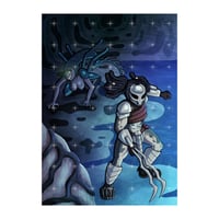 Image 2 of Femme Aliens Holographic Poster (Pre-Order)
