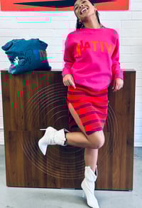 Image 5 of LA NATIVE Fuchsia Sweatshirt 