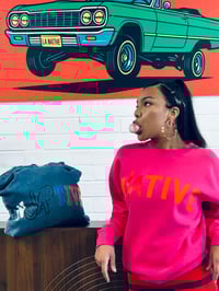 Image 6 of LA NATIVE Fuchsia Sweatshirt 