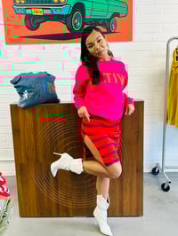 Image 7 of LA NATIVE Fuchsia Sweatshirt 