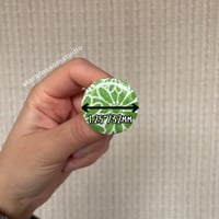 Image 2 of 1.25" Vintage Fabric Buttons