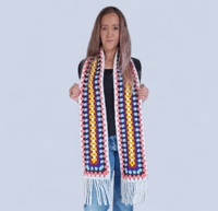Image 1 of Granny Stitch Scarf