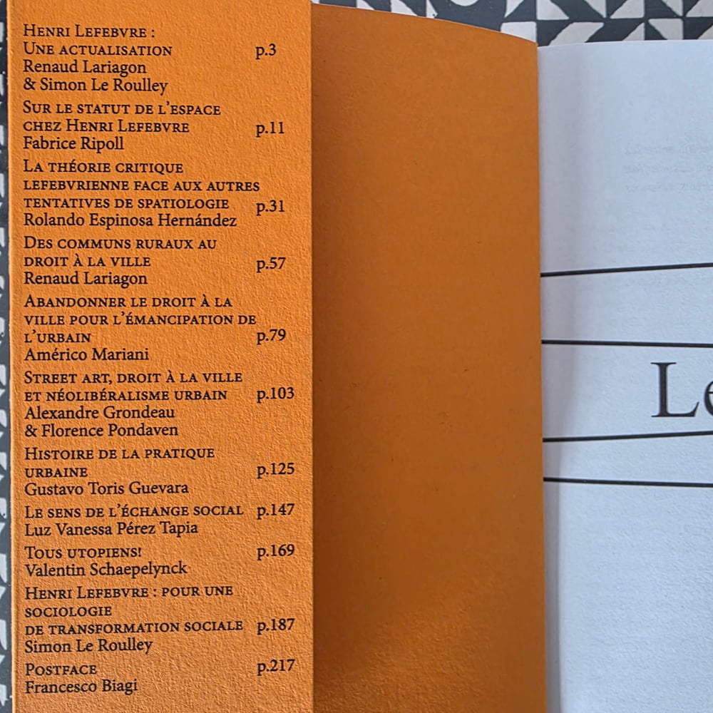 Renaud Lariagon & Simon Le Roulley   Henri Lefebvre Actualités