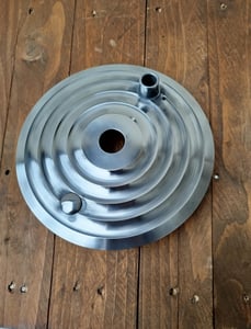Image of REAR DRUM BRAKE PLATE, for TRIUMPH 500 & 650 PRE- UNIT and UNIT or custom application