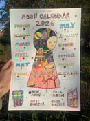 Image of A4 Moon Calendar 2026