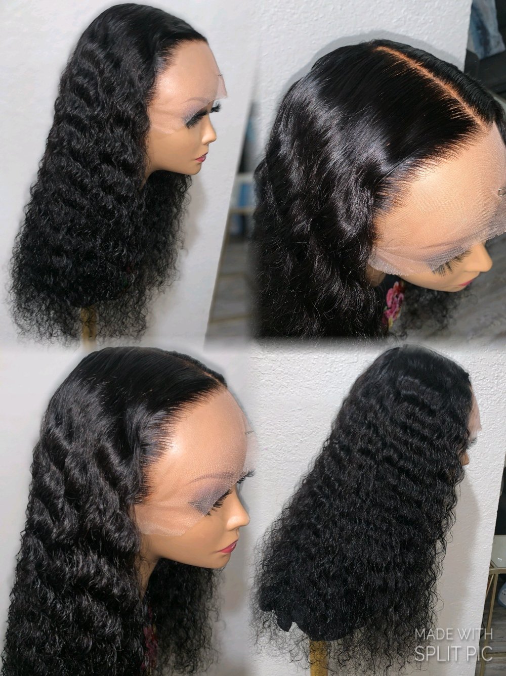 Image of 24 Inch HD Deep Wave Lace Frontal Wig 