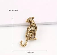 Image 3 of Cheetah à la Mode Brooch
