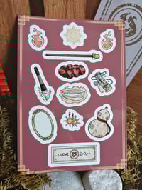 Image 1 of Planche de stickers objets SolarHeat