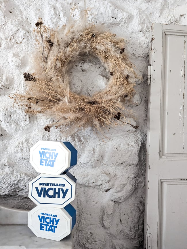 Boîtes pastilles Vichy 