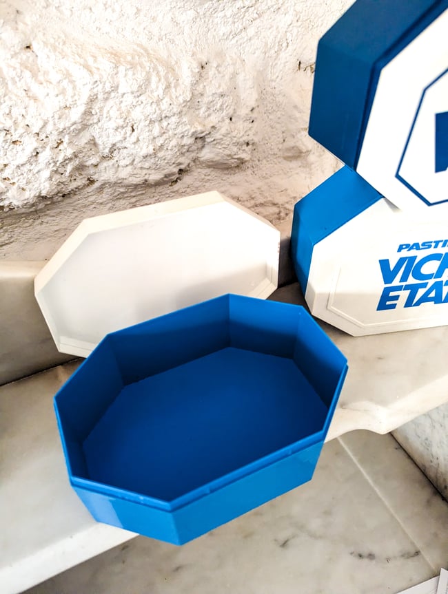 Boîtes pastilles Vichy 