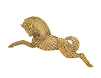 Image 1 of “Golden Gallop” Brooch