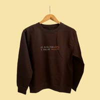 Image 2 of SE NON PARLIAMO È ANCHE MEGLIO - FELPA