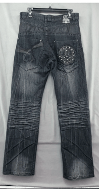 Image 2 of GSII5 Dark Wash Straight Leg Denim Jeans Size 30/31 Mens Regular Fit Casual