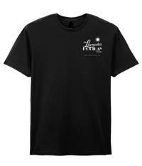 Image 1 of Llamedos Holiday Camp Logo T-shirt - Black - Dual print