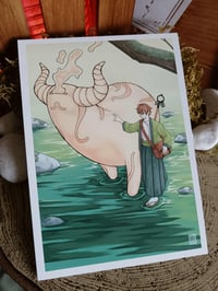 Image 2 of Print créature solaire