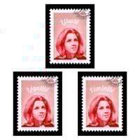 Image 1 of CAROLE B. - Gisèle Halimi (digigraphies)