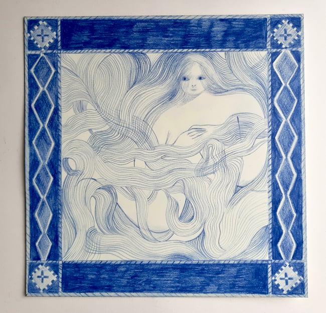 Entwine ~ Original drawing