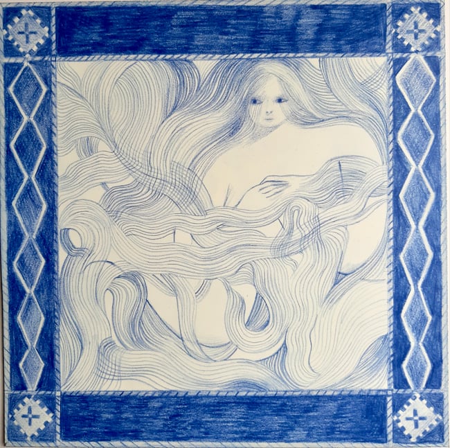 Entwine ~ Original drawing