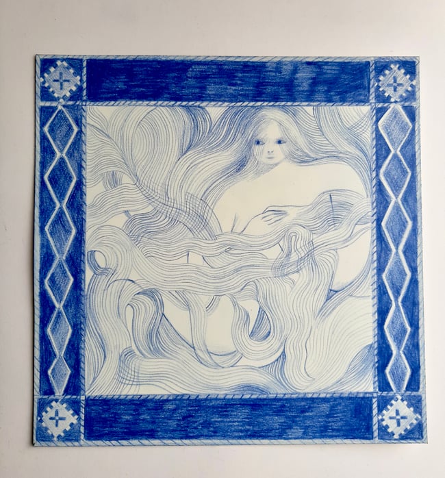 Entwine ~ Original drawing