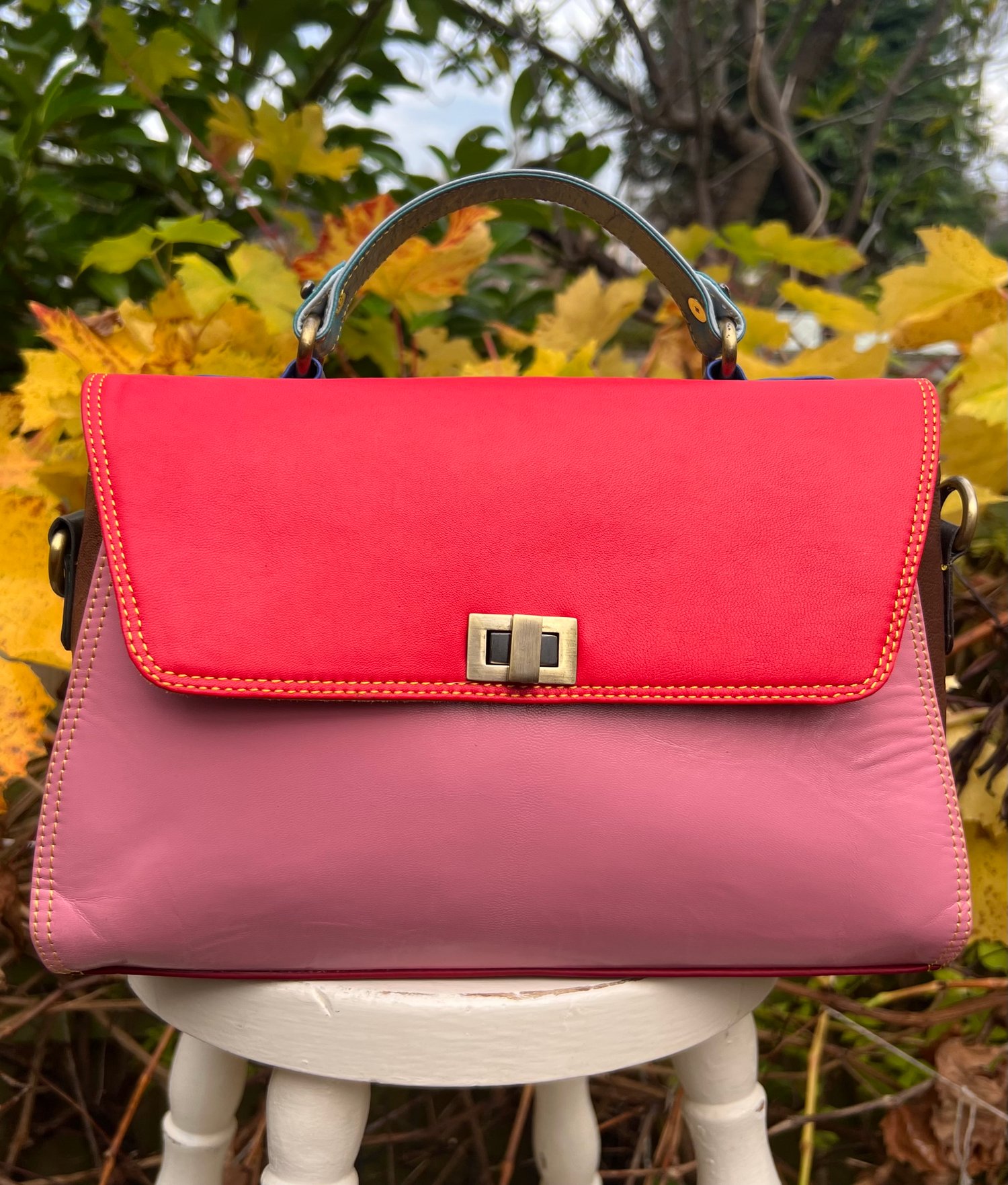 Image of Harlequin Collection - Classic Handbag #35B