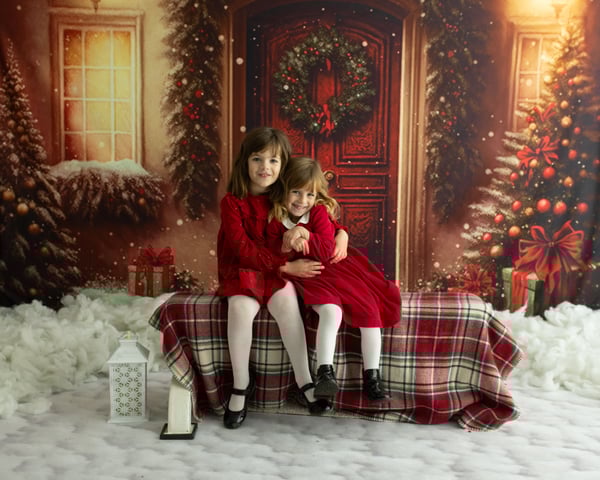 Image of Red Christmas Door Mini Sessions 2025 