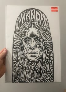 Image of ‘MANDY’ Original Ink Drawing.