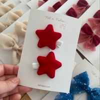Twinkle Red Star Clip