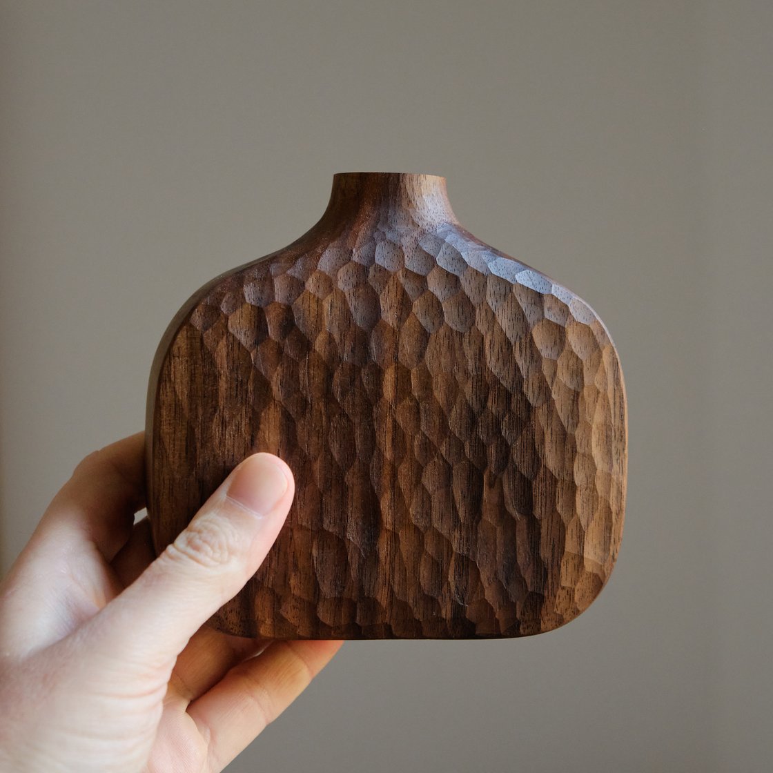 Image of Black Walnut Bud Vase - CBV003