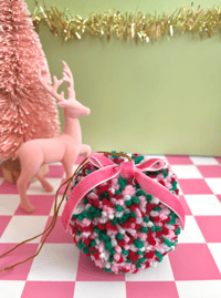 Image 1 of holiday bauble ornament