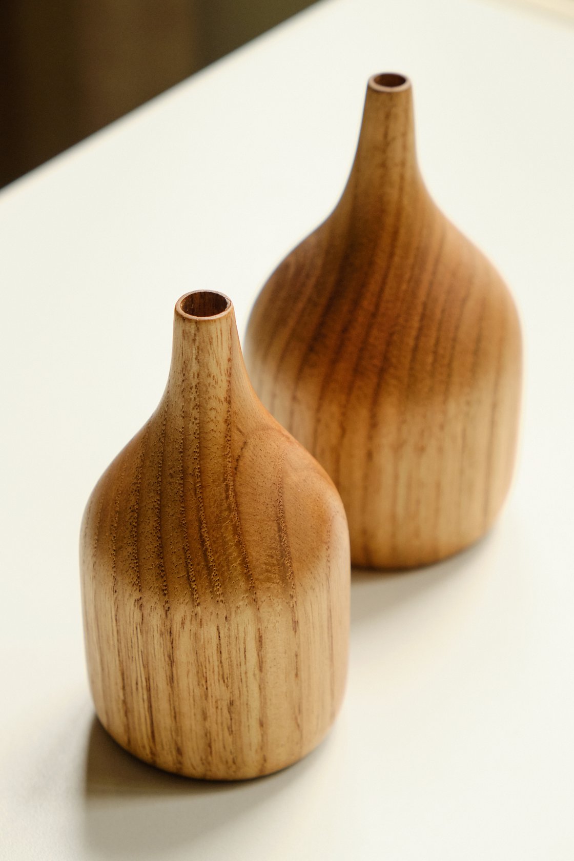 Image of 2x Chestnut Bud Vases - TBV004
