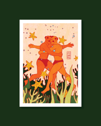 Image 1 of A5 & A4 PRINT | Starfish (Preorder)