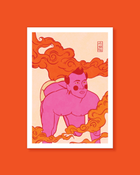 Image 1 of A5 & A4 PRINT | Inferno (Preorder)