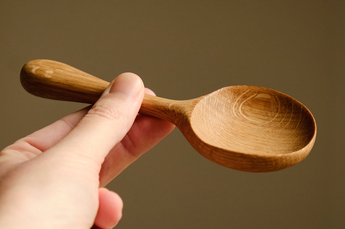 Image of Wonky Oak Scoop - SC013