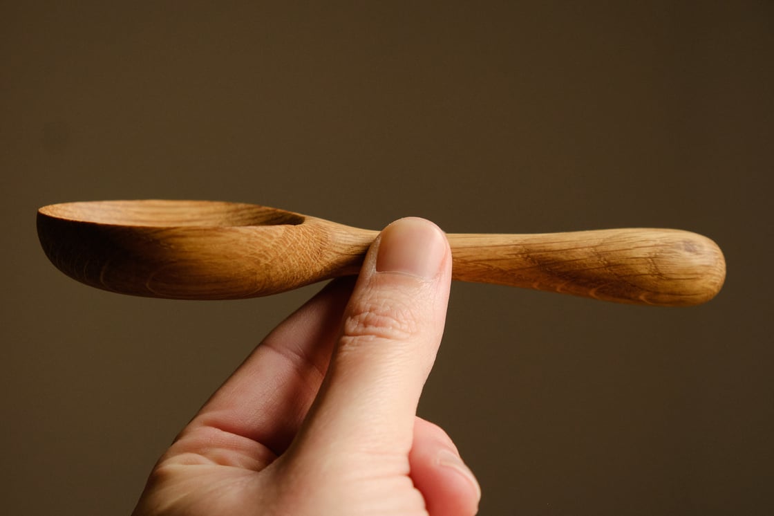 Image of Wonky Oak Scoop - SC013